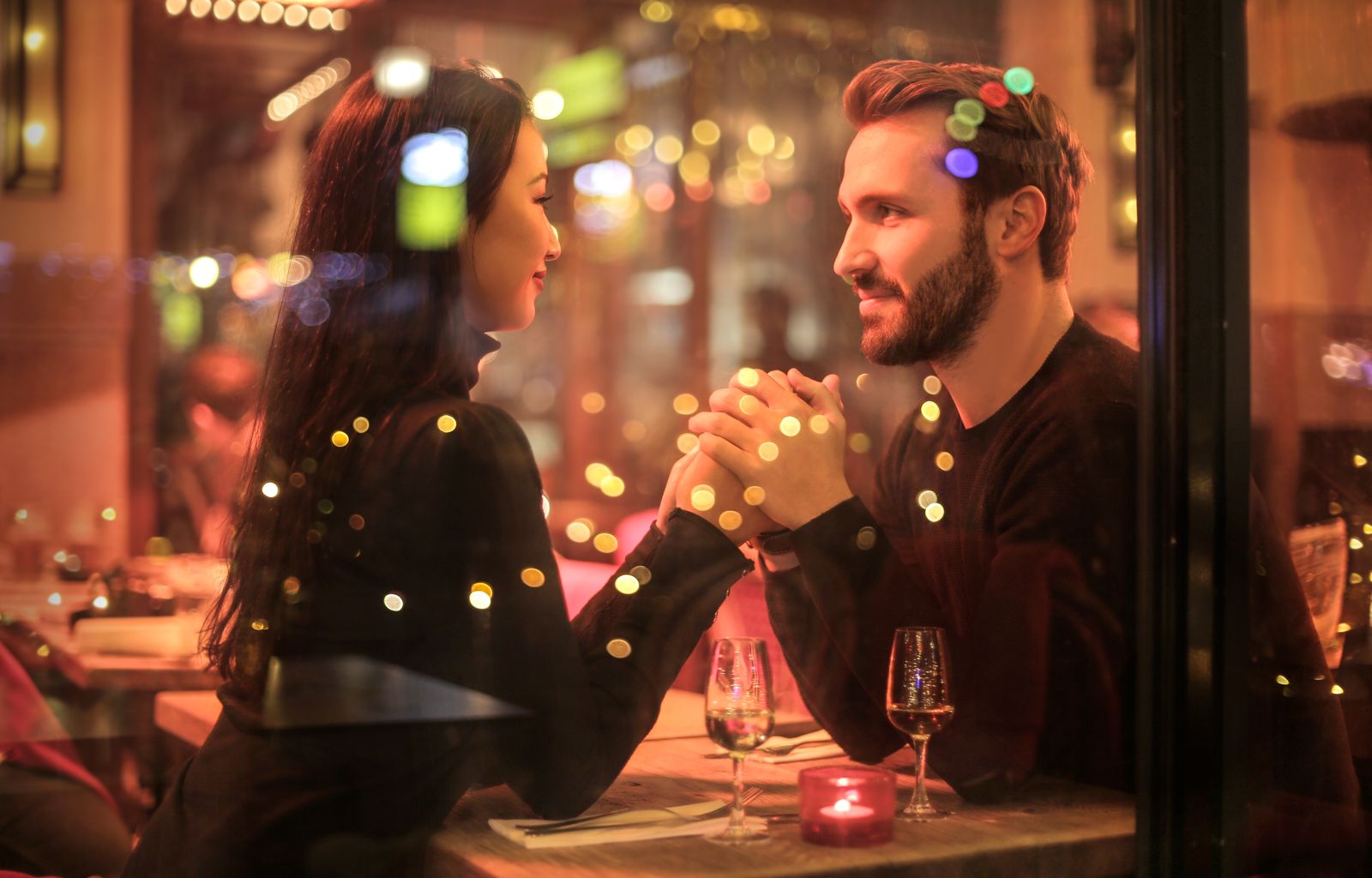 Couple on a date